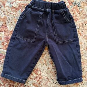 Milk Teeth infant carpenter pants, 18-24M